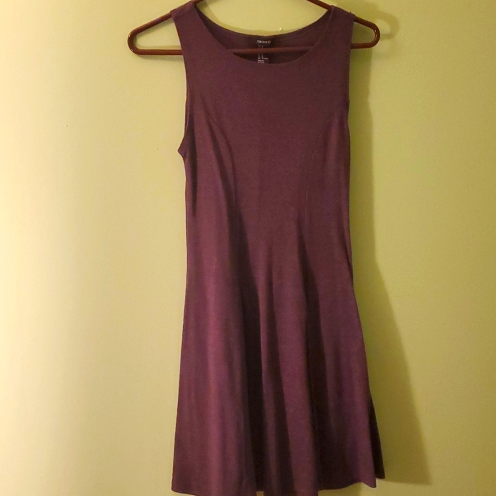 Purple dress